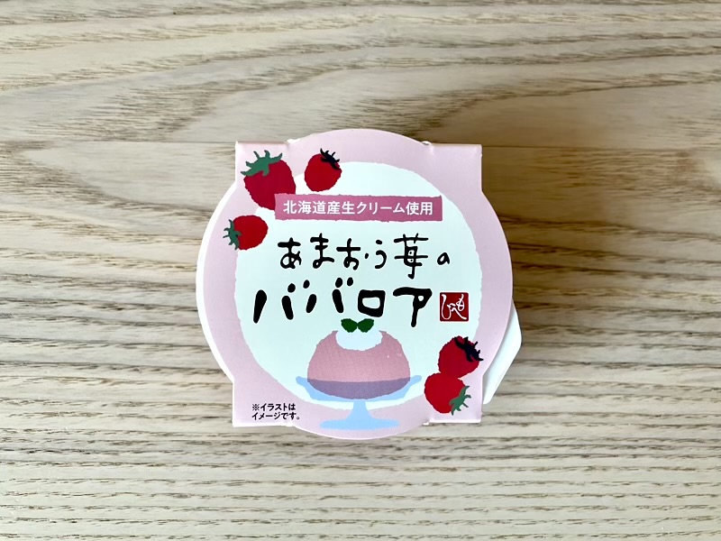 カルディ もへじ あまおう苺のババロア パッケージ