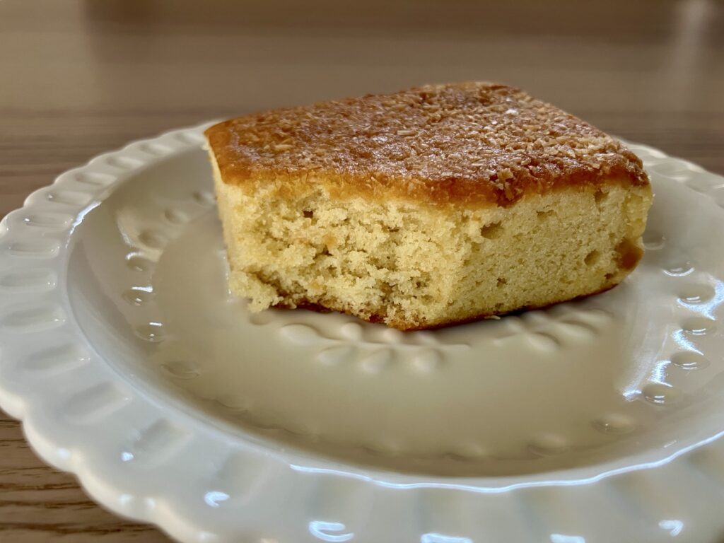 カルディオリジナル バナナケーキの断面