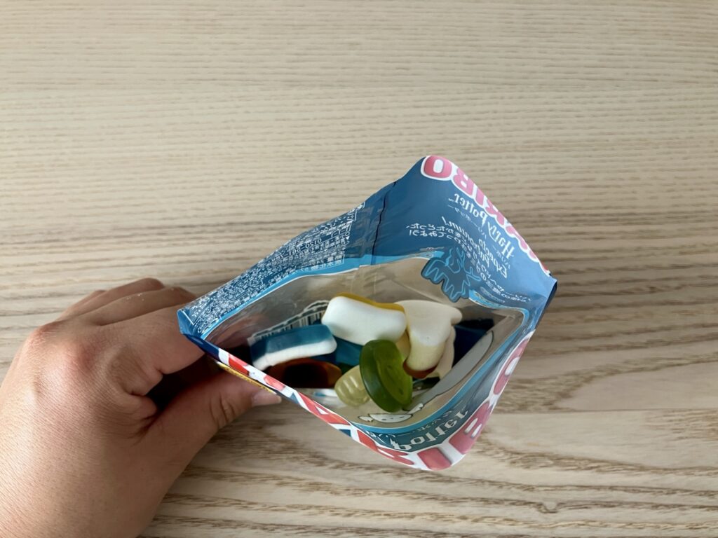 ハリボーハリーポッターを開封した中身の様子