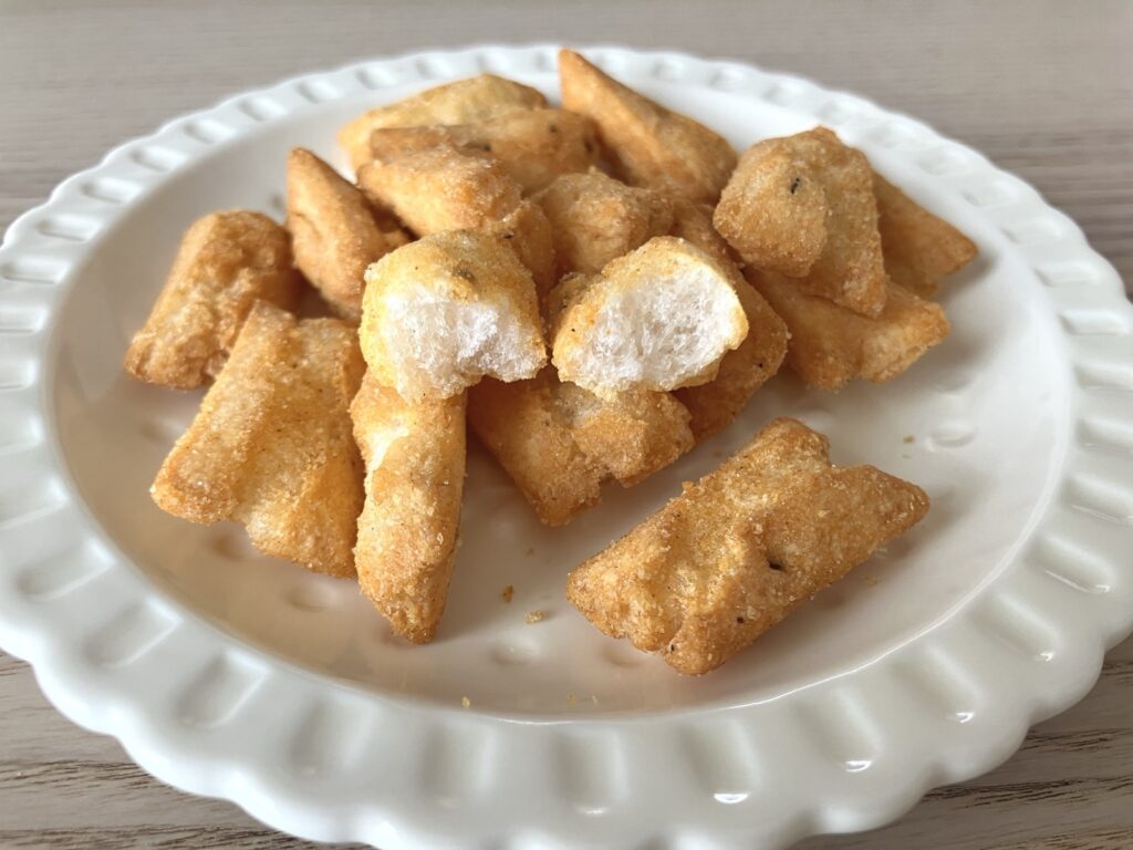 ホッカ キムチビーバー 断面の様子