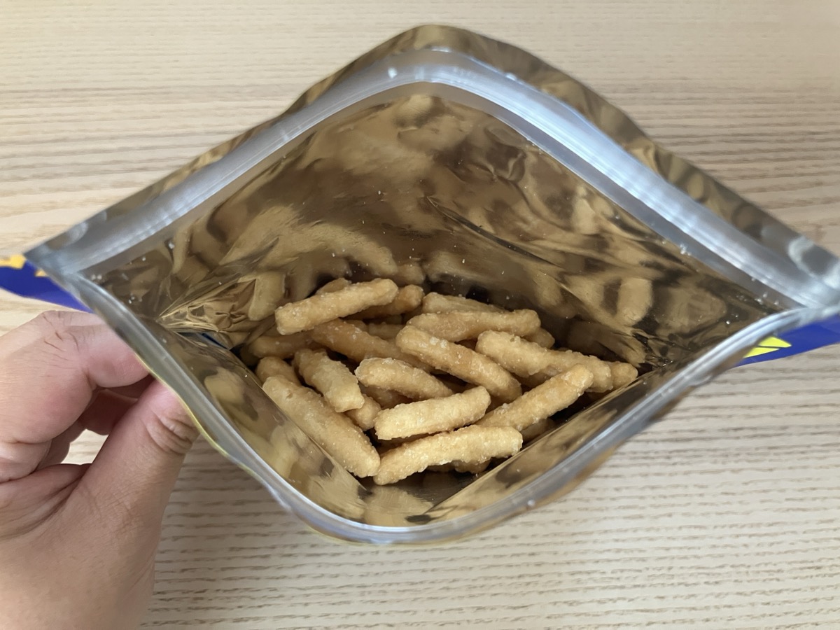カルディ もへじ パイナップルかりんとう 開封・袋の中身